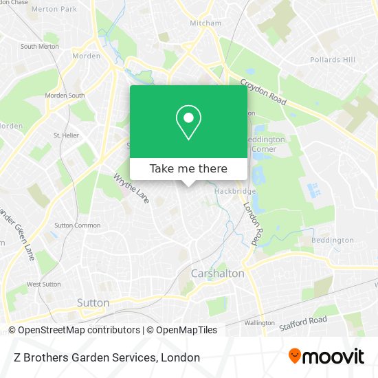 Z Brothers Garden Services map