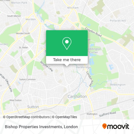 Bishop Properties Investments map