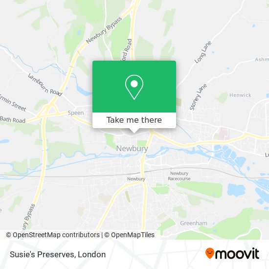 Susie's Preserves map