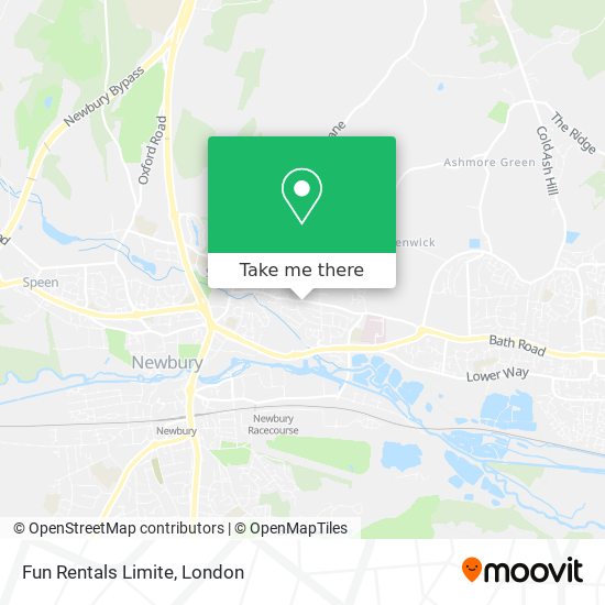 Fun Rentals Limite map