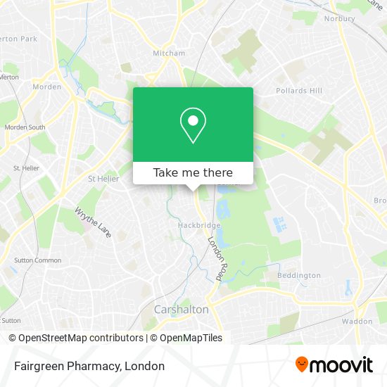 Fairgreen Pharmacy map