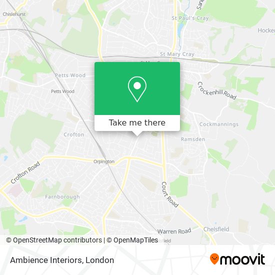 Ambience Interiors map