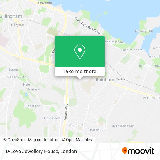 D-Love Jewellery House map