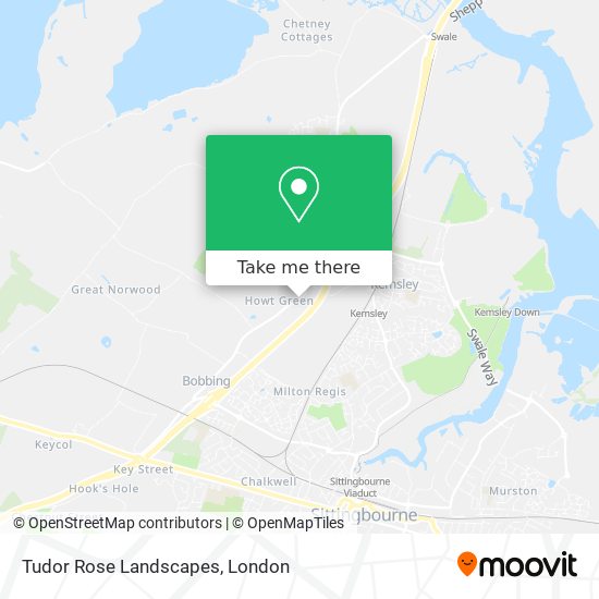 Tudor Rose Landscapes map
