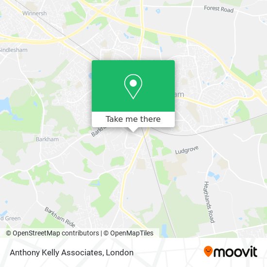 Anthony Kelly Associates map