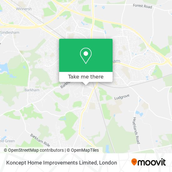 Koncept Home Improvements Limited map
