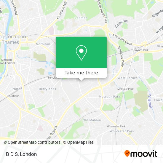 B D S map