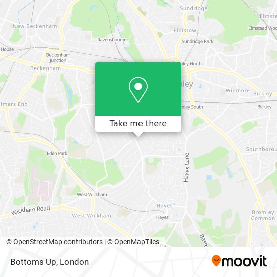 Bottoms Up map