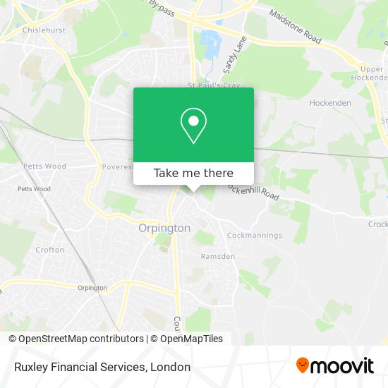 Ruxley Financial Services map