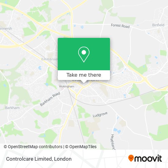Controlcare Limited map