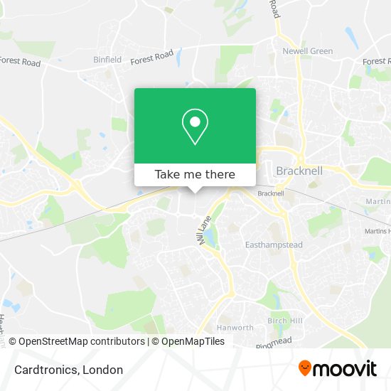 Cardtronics map