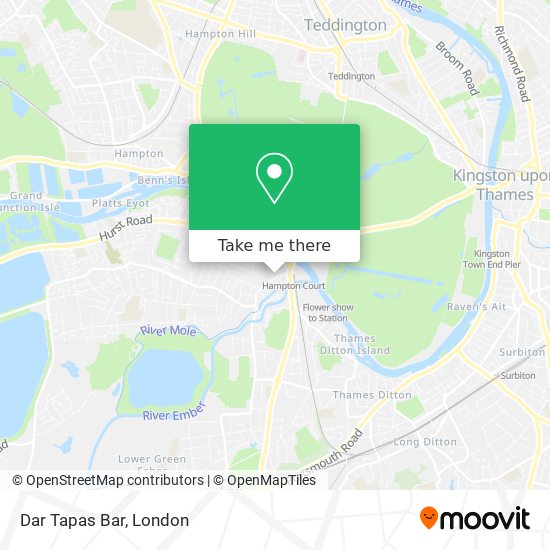 Dar Tapas Bar map
