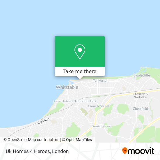 Uk Homes 4 Heroes map