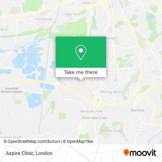 Aspire Clinic map