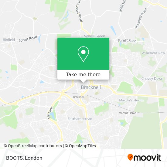 BOOTS map