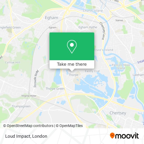 Loud Impact map