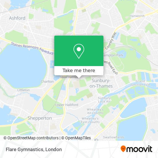 Flare Gymnastics map