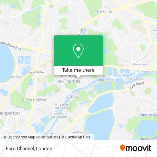 Euro Channel map