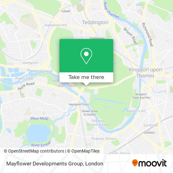 Mayflower Developments Group map