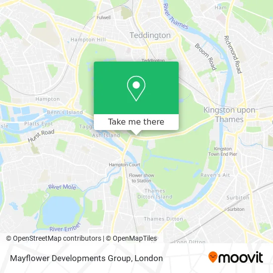 Mayflower Developments Group map