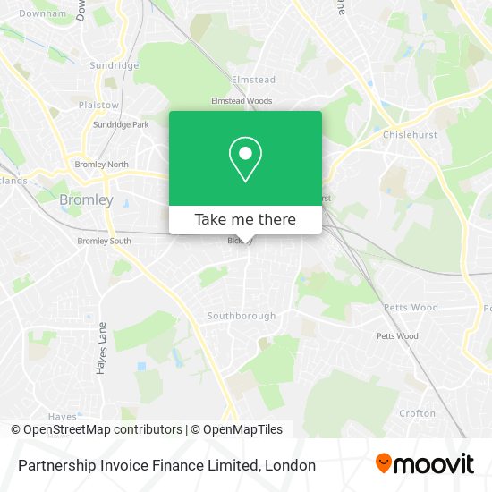 Partnership Invoice Finance Limited map