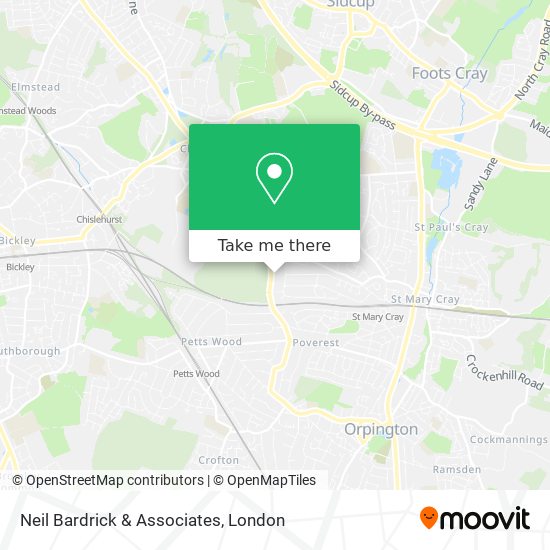 Neil Bardrick & Associates map