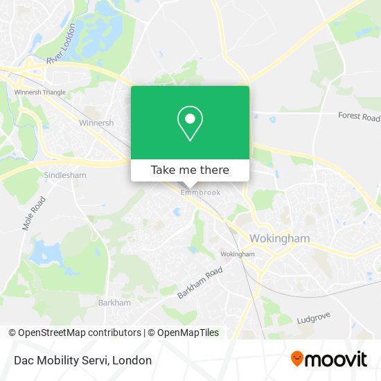 Dac Mobility Servi map