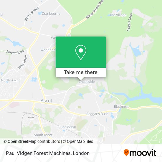 Paul Vidgen Forest Machines map