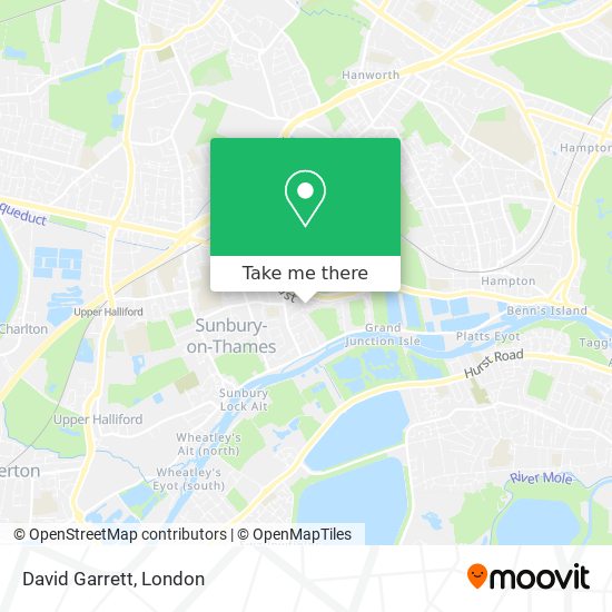 David Garrett map