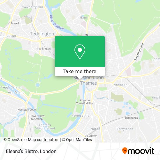 Eleana's Bistro map