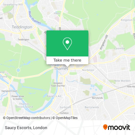 Saucy Escorts map