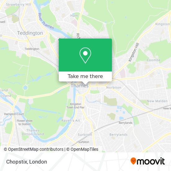Chopstix map