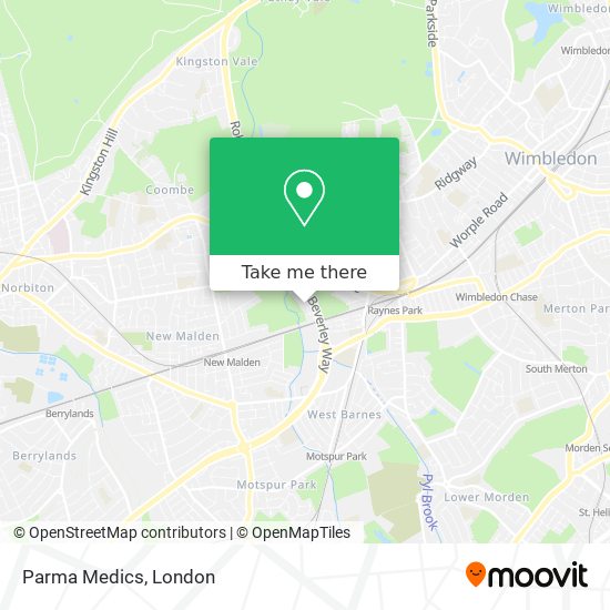 Parma Medics map
