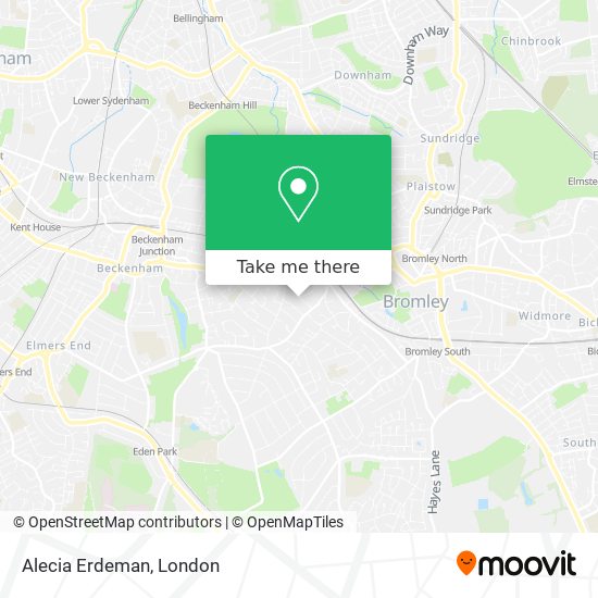 Alecia Erdeman map