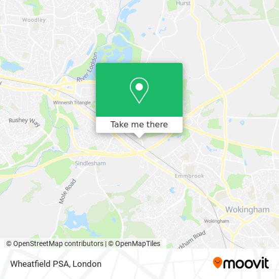 Wheatfield PSA map