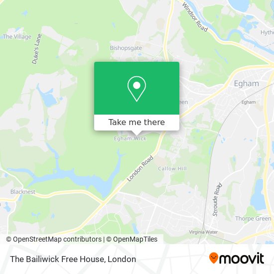 The Bailiwick Free House map