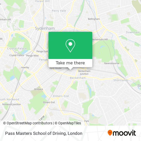 Pass Masters School of Driving map