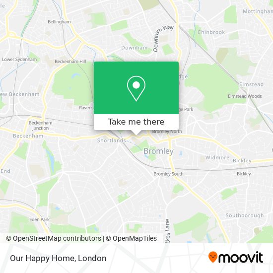 Our Happy Home map