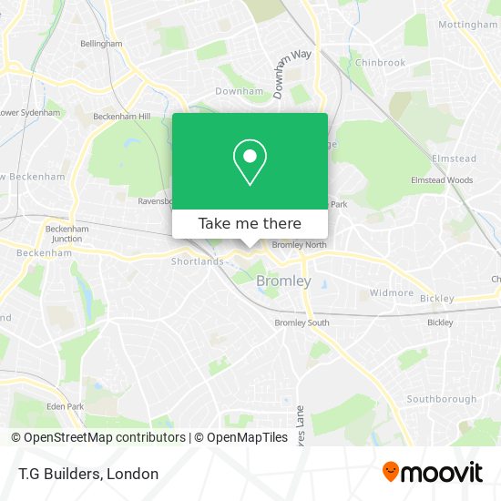 T.G Builders map