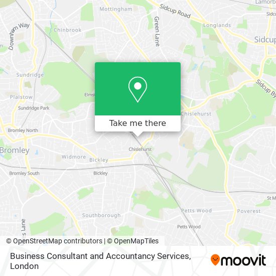 Business Consultant and Accountancy Services map