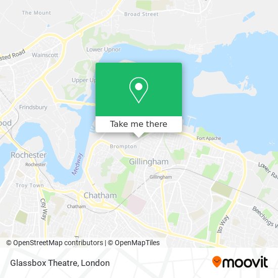 Glassbox Theatre map