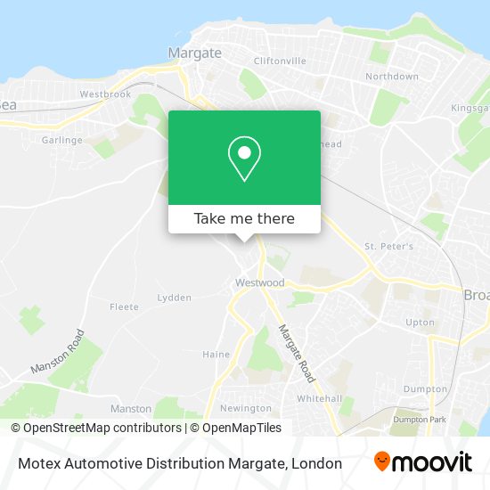 Motex Automotive Distribution Margate map