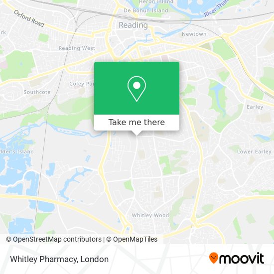 Whitley Pharmacy map