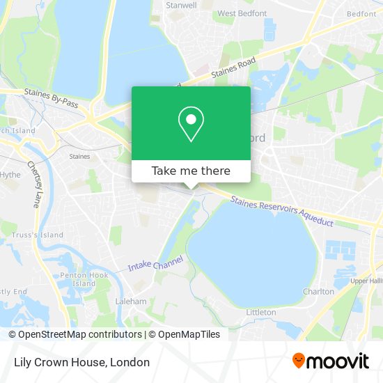 Lily Crown House map