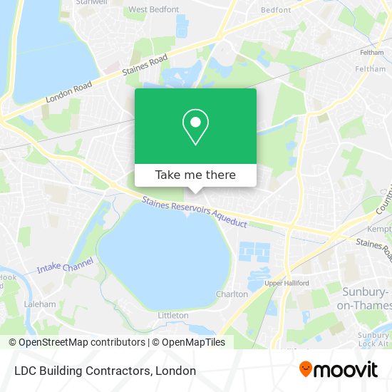 LDC Building Contractors map
