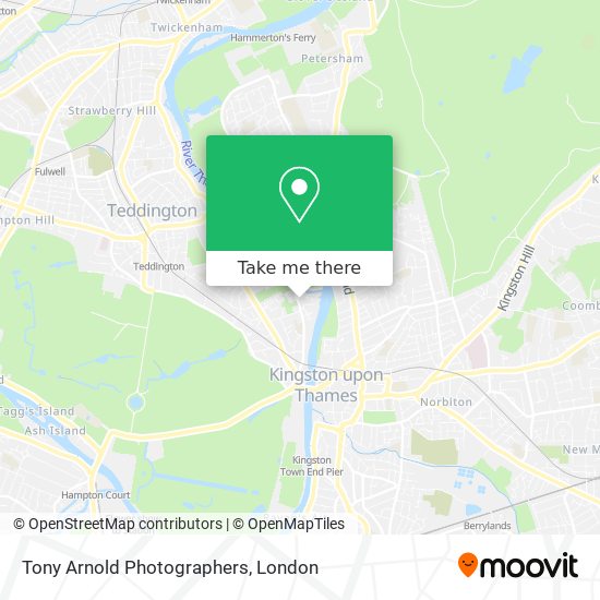 Tony Arnold Photographers map