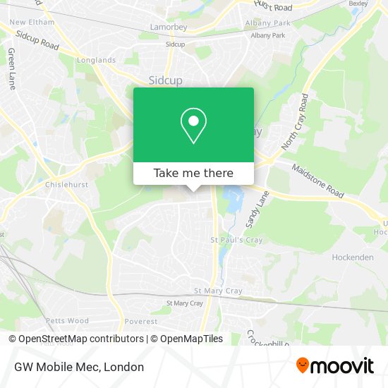 GW Mobile Mec map