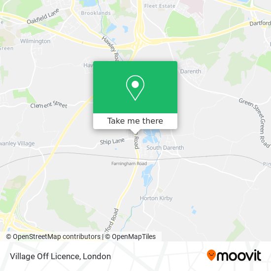 Village Off Licence map
