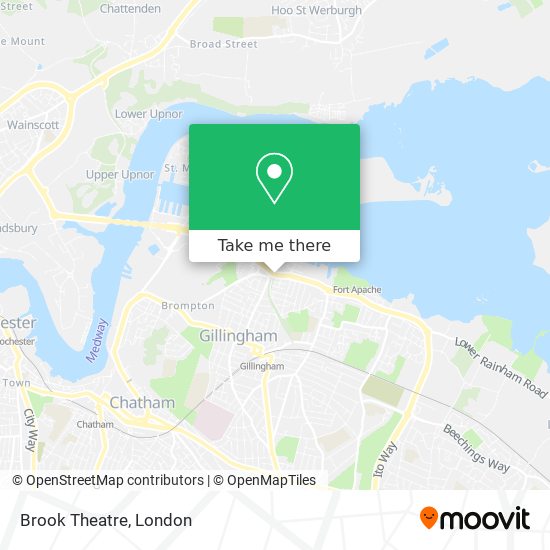 Brook Theatre map