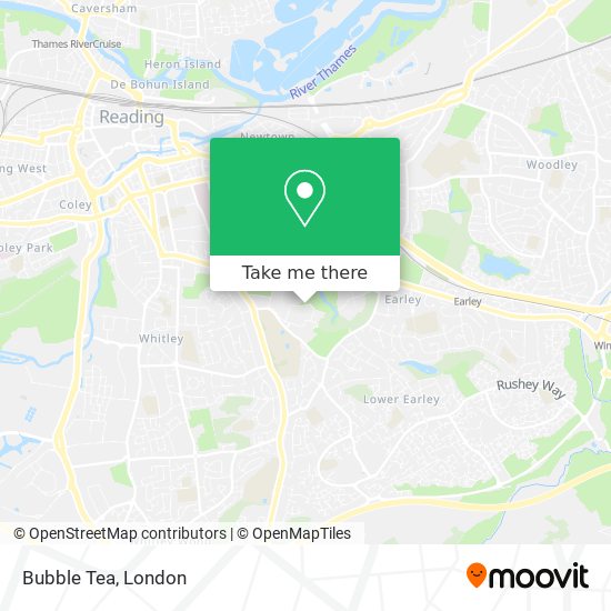 Bubble Tea map